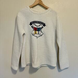 Harry Potter Hogwarts Sherpa Sweatshirt size Large